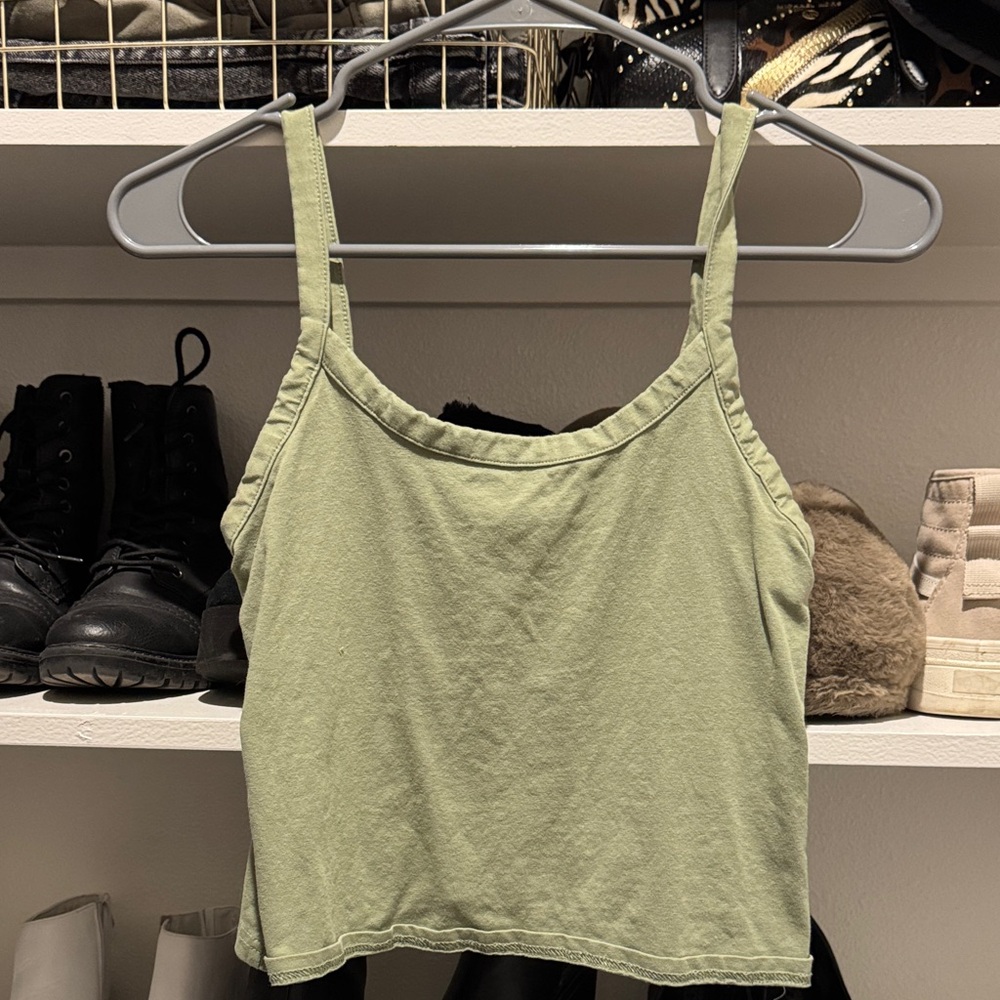 H&M Light Green Women's Tank Top
